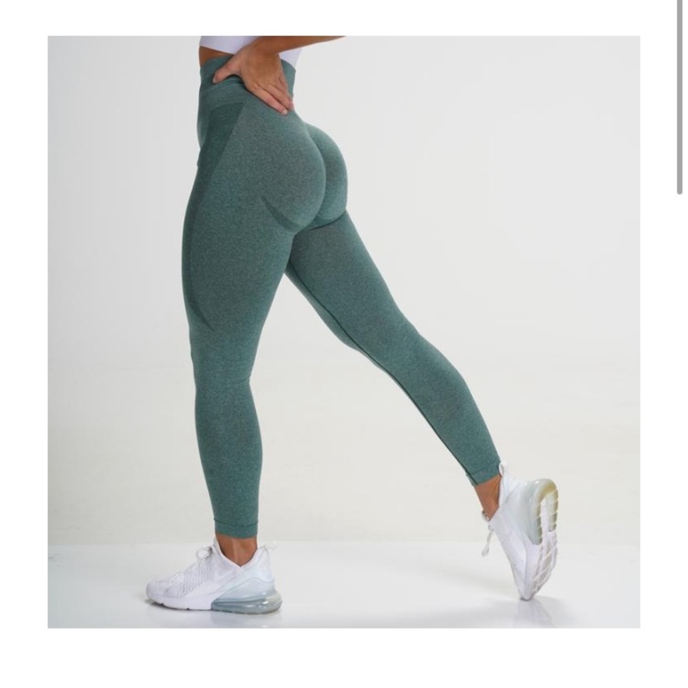 Forest green contour leggings NEW
